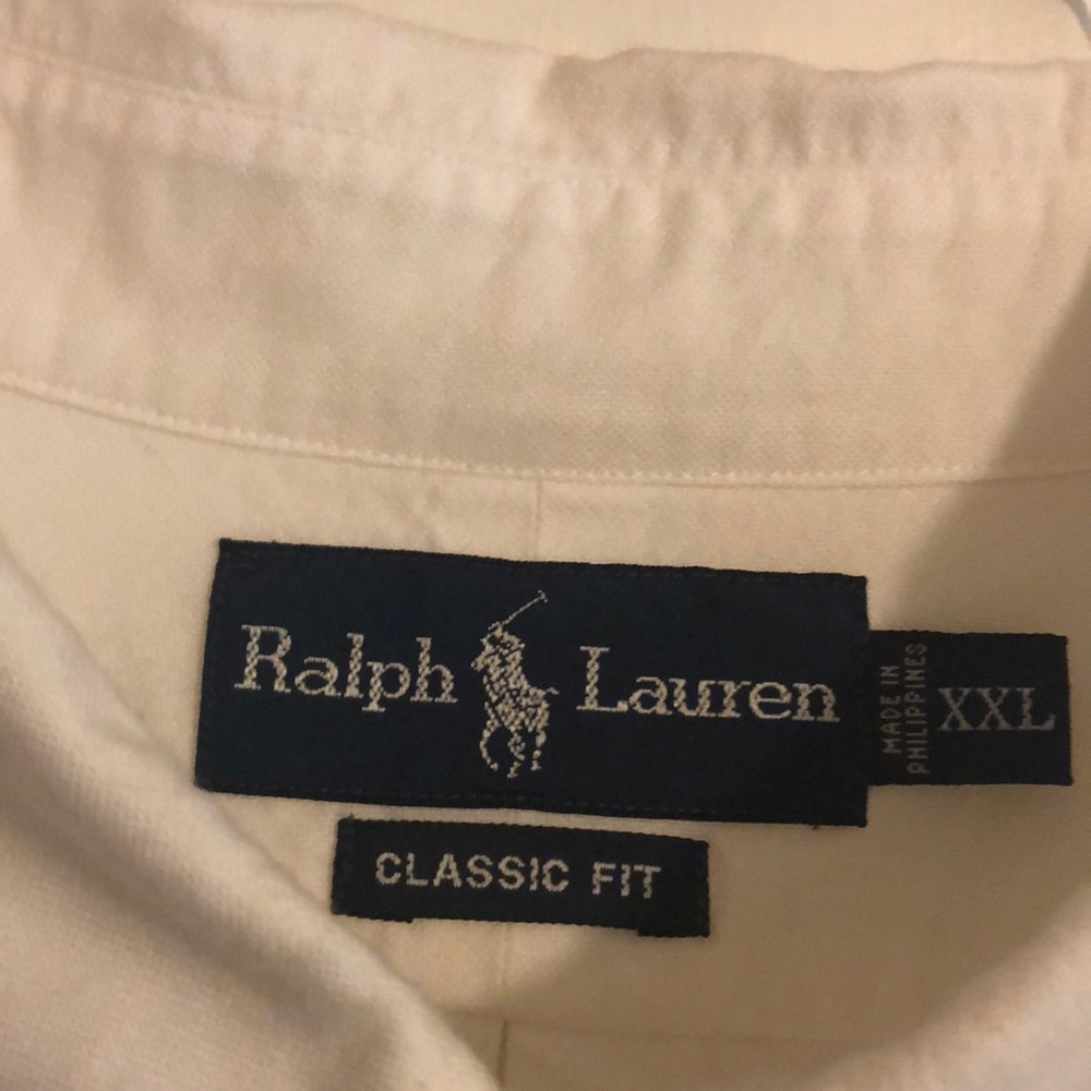 White Button Down With Pocket - image 2